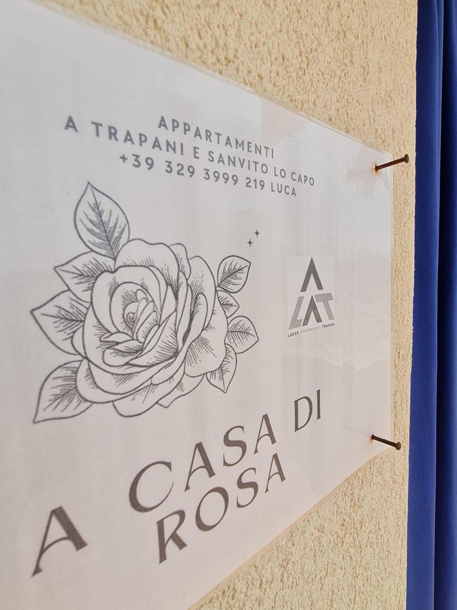 A Casa Di Rosa,Fronte Spiaggia, Piscina,Parcheggio Trapani Exterior foto